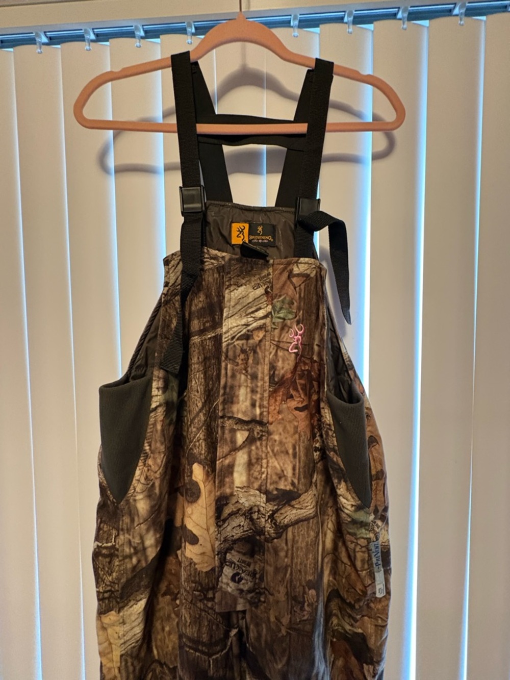 NWOT Browning “For Her” Women’s Camo Bib Overalls Size XL